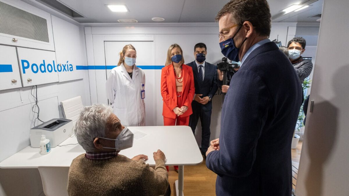Autobuses para llevar las consultas de podología, audición y estimulación de la memoria al rural gallego Autobuses para llevar las consultas de podología, audición y estimulación de la memoria al rural gallego