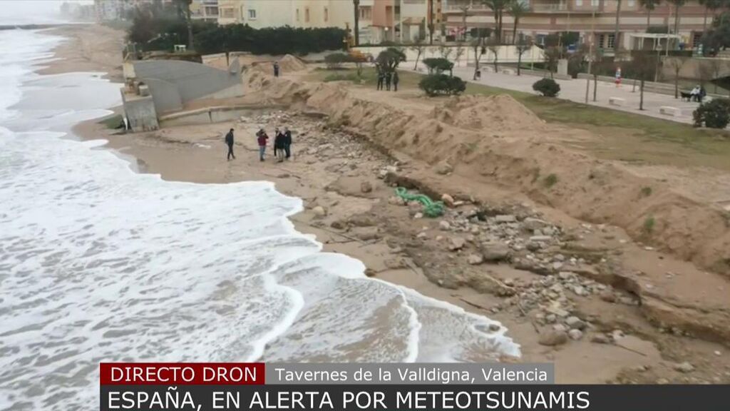 España, en alerta por meteotsunamis