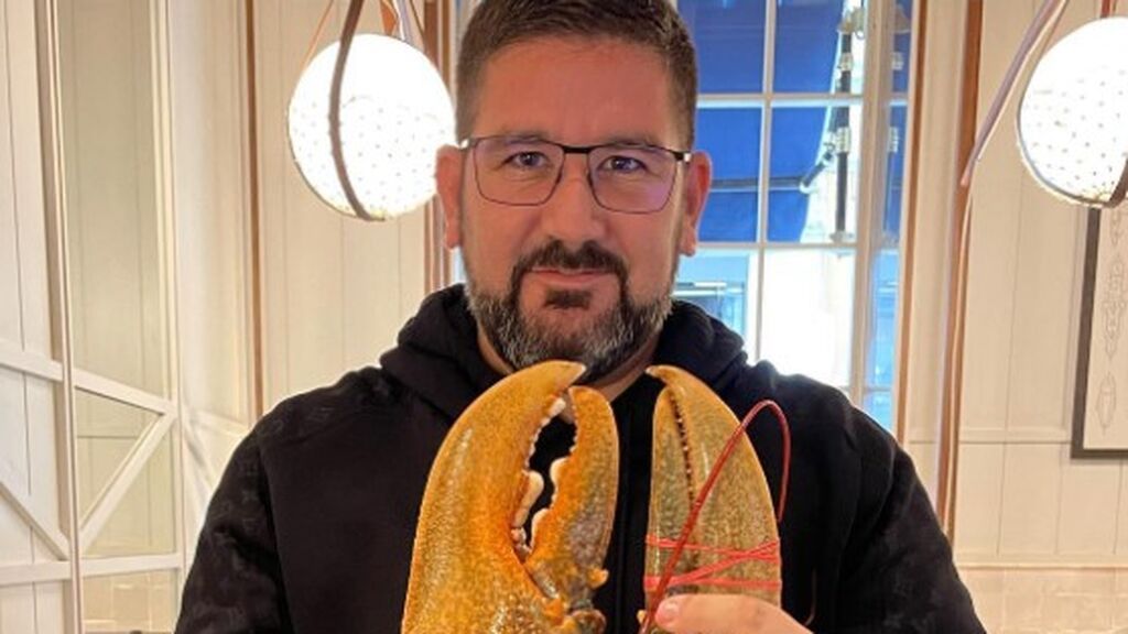 Dani García, con un bogavante