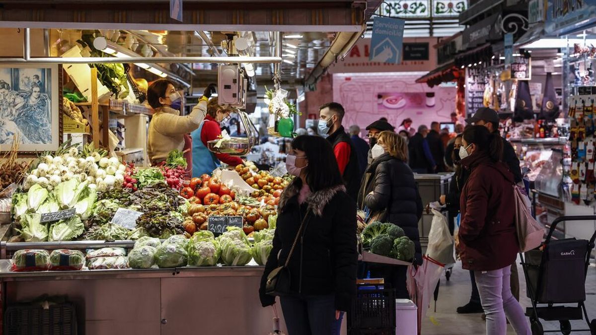 Mercado Central de Valencia, el pasado 24 de marzo Mercado Central de Valencia, el pasado 24 de marzo