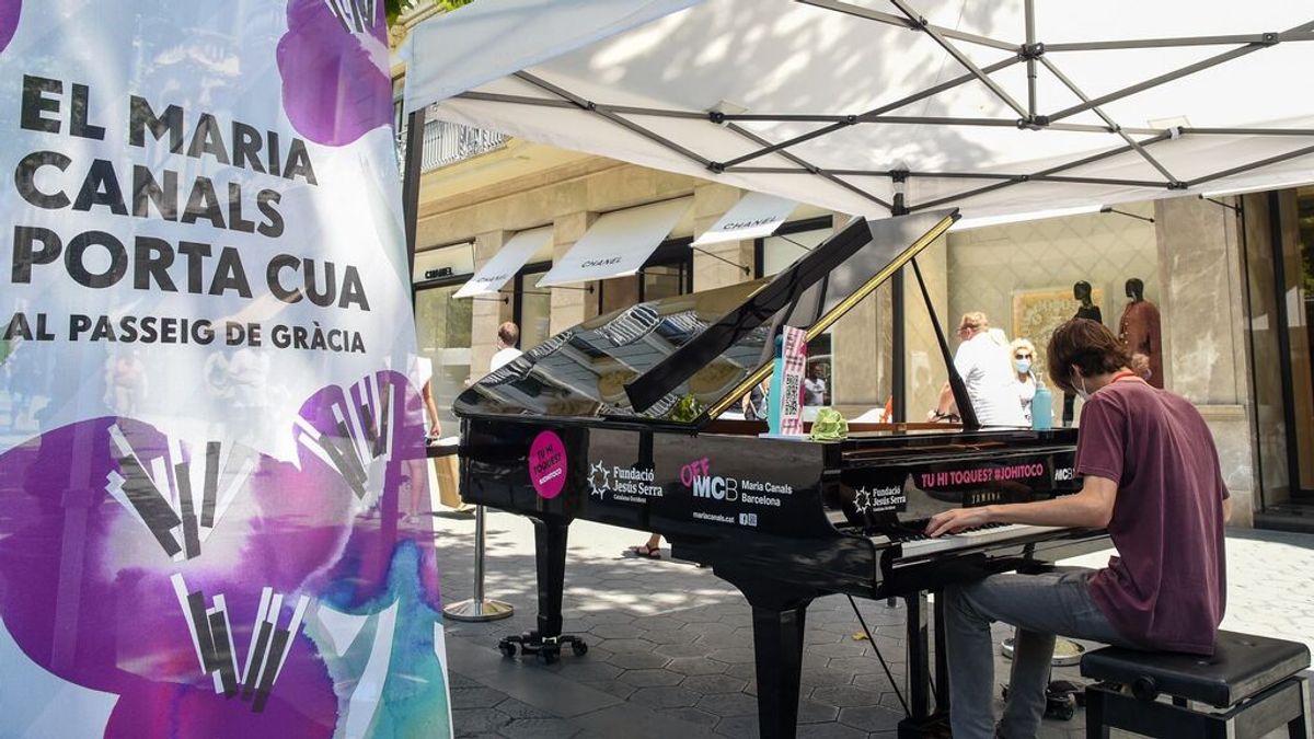 CATALUNYA.-El concurso Maria Canals coloca diez pianos abiertos a la ciudadanía en Barcelona