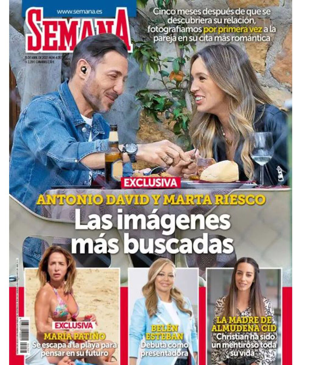 María Patiño ha enseñado cuerpazo en bikini en la playa