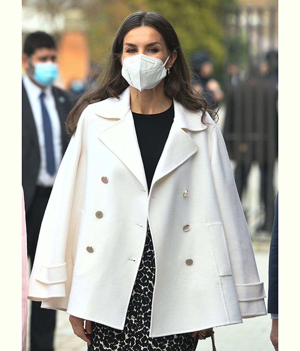 Detalle de la chaqueta de Letizia