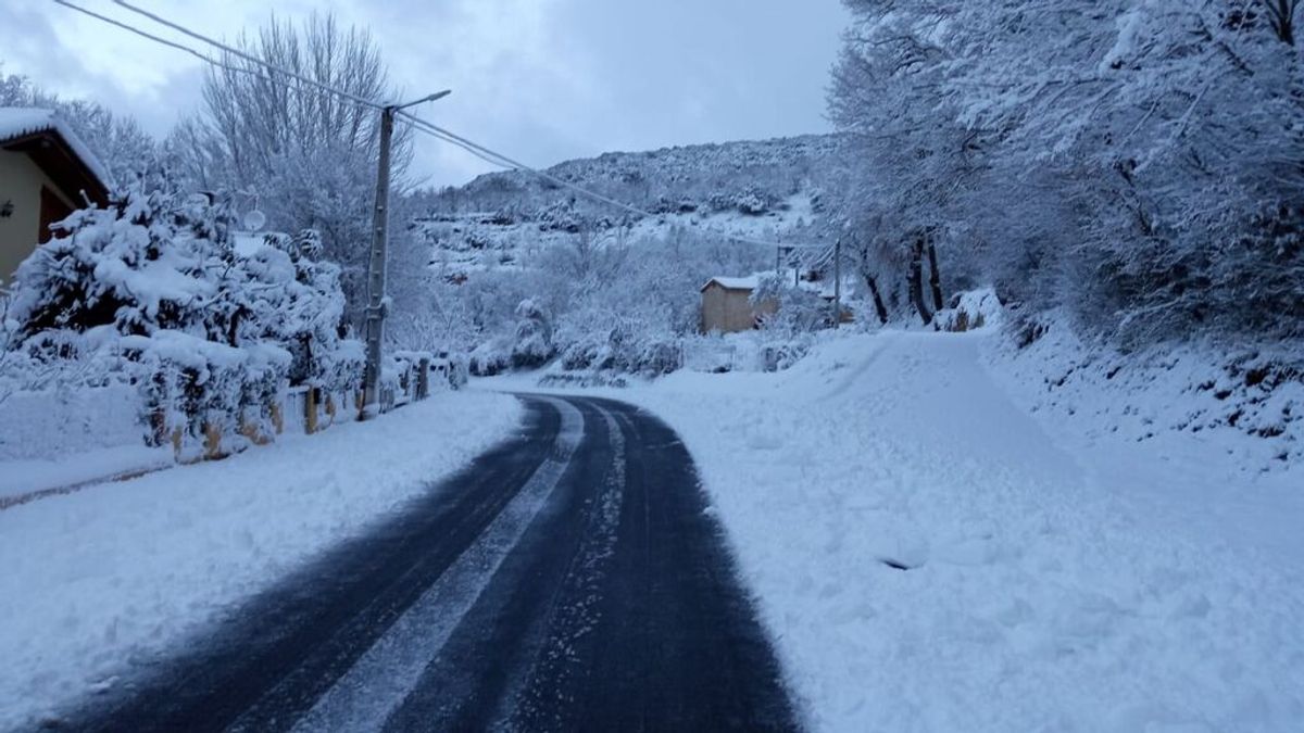 La alerta por nieve en Euskadi se eleva a naranja este viernes y suspenden el deporte escolar en Álava