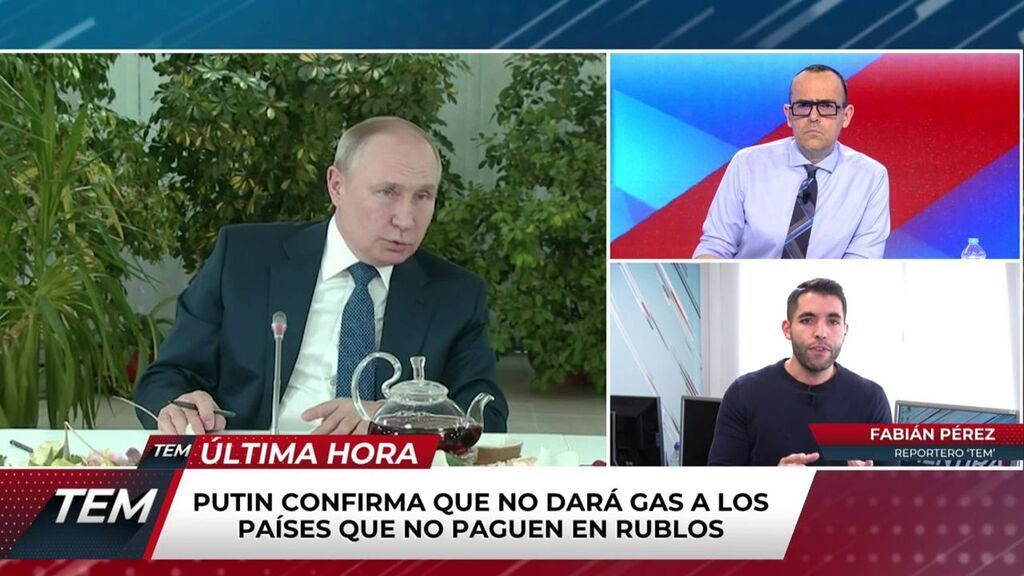 Putin confirma que no dará gas a los países que no paguen en rublos Todo es mentira 2022 Programa 808