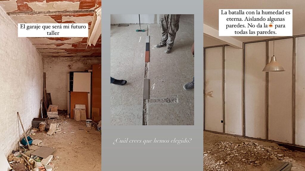 Los problemas de Tania Llasera al reformar su casa de campo