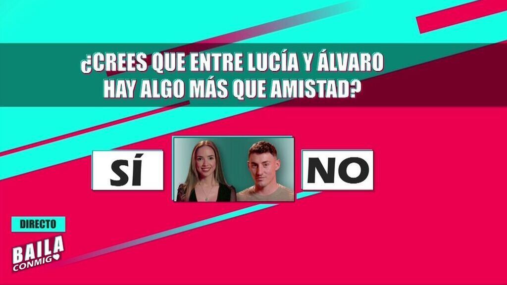 La audiencia cree que hay algo más que una amistad entre Lucía y Álvaro.