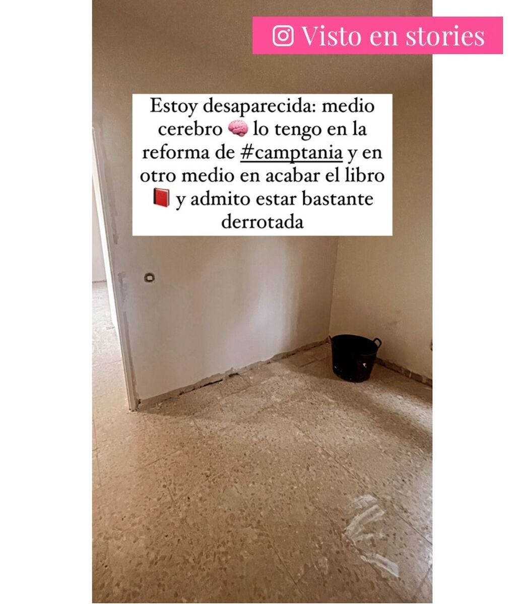 Tania Llasera se sincera sobre la reforma integral de su casa de campo