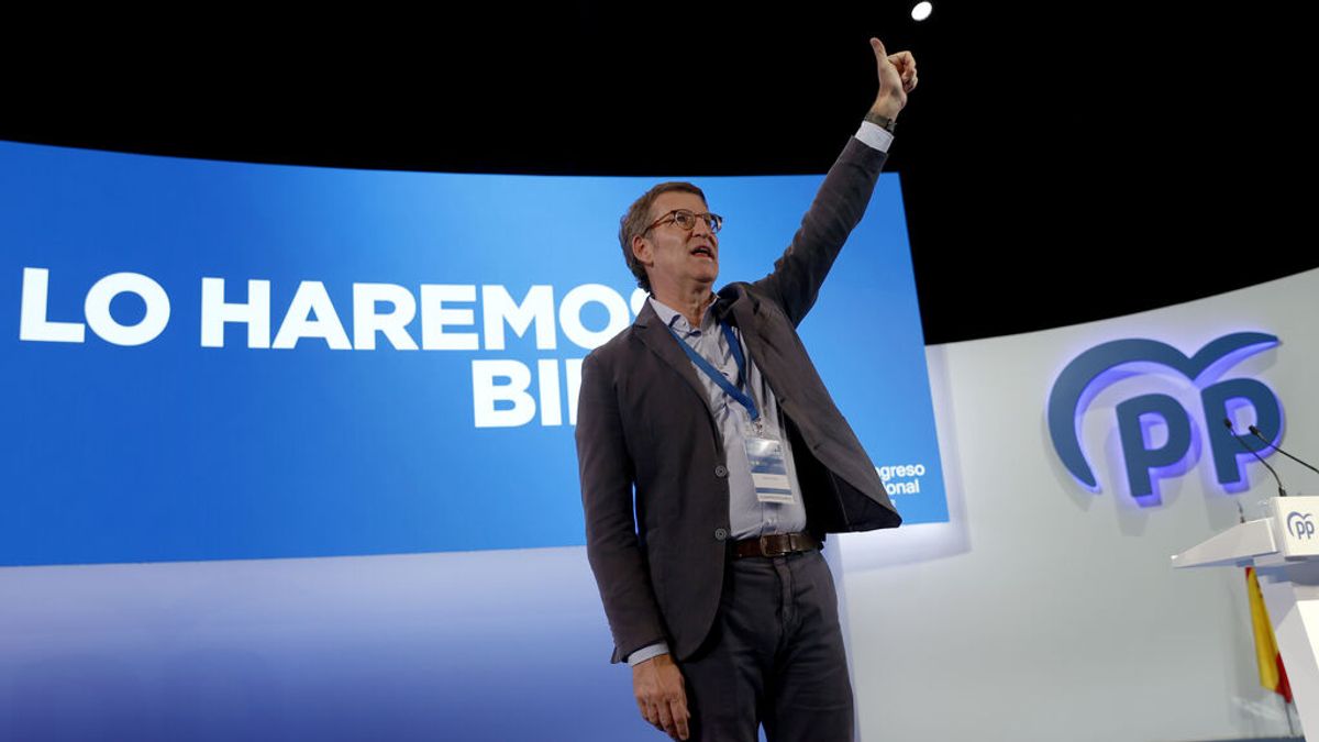 Feijóo, elegido presidente del PP: "Lo importante ahora es seguir juntos Feijóo, elegido presidente del PP: "Lo importante ahora es seguir juntos