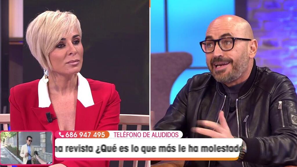 Ana María se enfrenta a Diego Arrabal por sus críticas