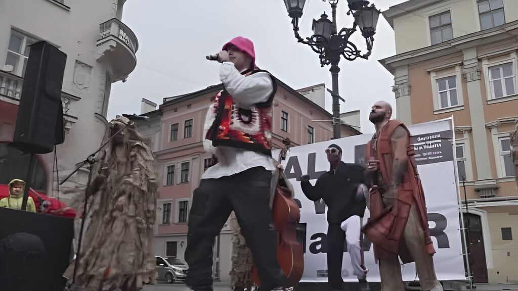 Vídeo del concierto improvisado de 'Kalush Orchestra' en las calles de Leópolis