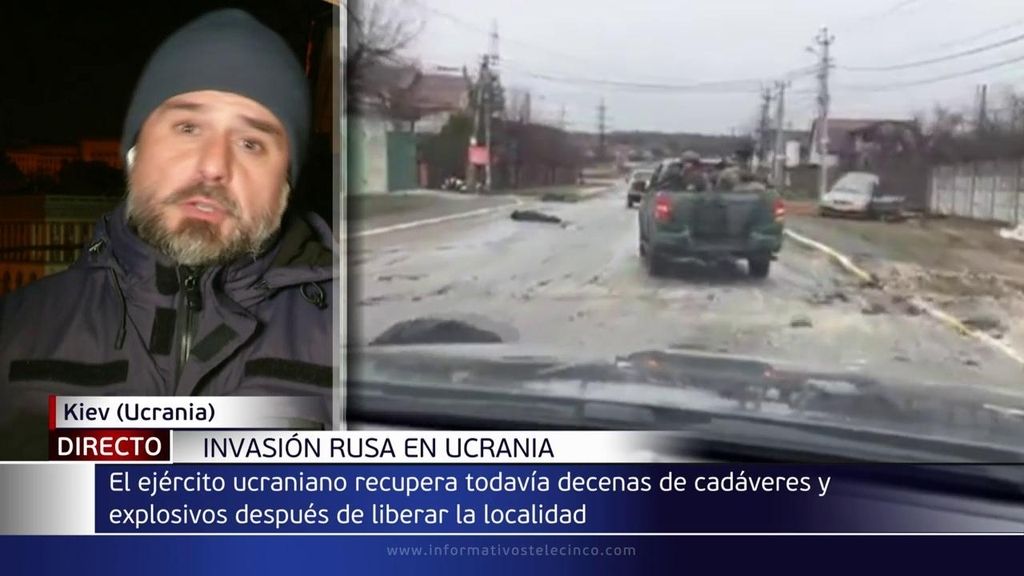 IMÁGENES SENSIBLES: Ucrania culpa a Rusia de maniatar y asesinar a civiles en Bucha