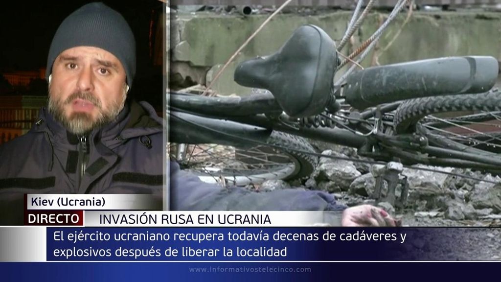 IMÁGENES SENSIBLES: Ucrania culpa a Rusia de maniatar y asesinar a civiles en Bucha