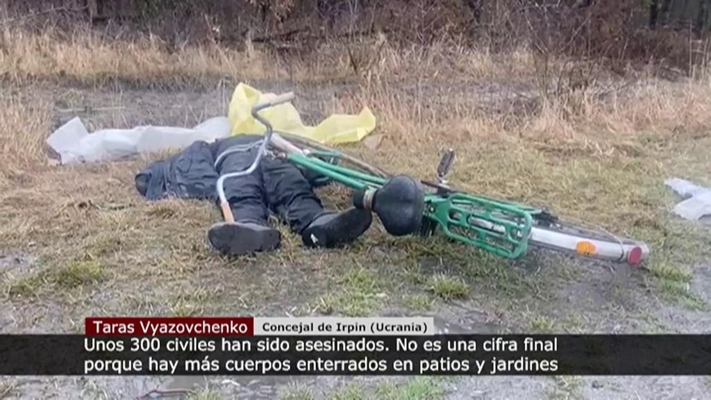Ucrania culpa a Rusia de maniatar y asesinar a civiles en la recién recuperada ciudad de Bucha
