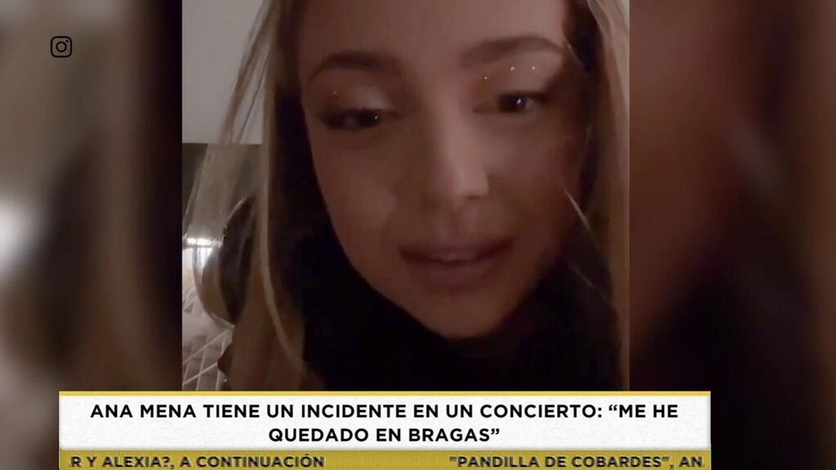 Ana Mena recuerda en Zapeando su incidente más incómodo: ¡Qué vergüenza!