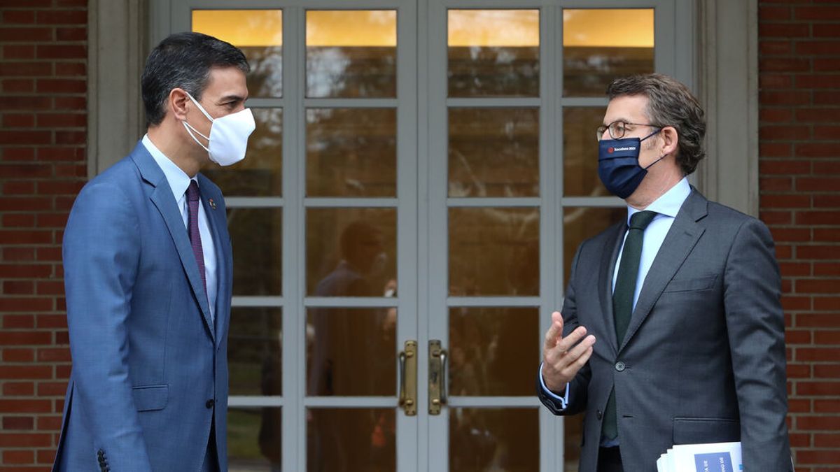 Sánchez ofrece a Feijóo reunirse en la Moncloa la próxima semana Sánchez ofrece a Feijóo reunirse en la Moncloa la próxima semana
