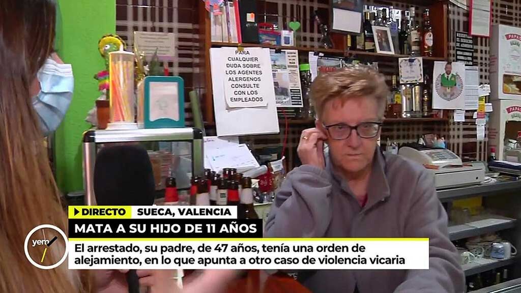 La dueña del bar en el que pasó sus últimas horas el parricida de Sueca: “Cuando tenía al niño, el bar no lo tocaba, pero cambió”