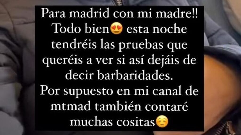 Lucía furiosa por las críticas sobre su embarazo: "Esta noche tendréis las pruebas"