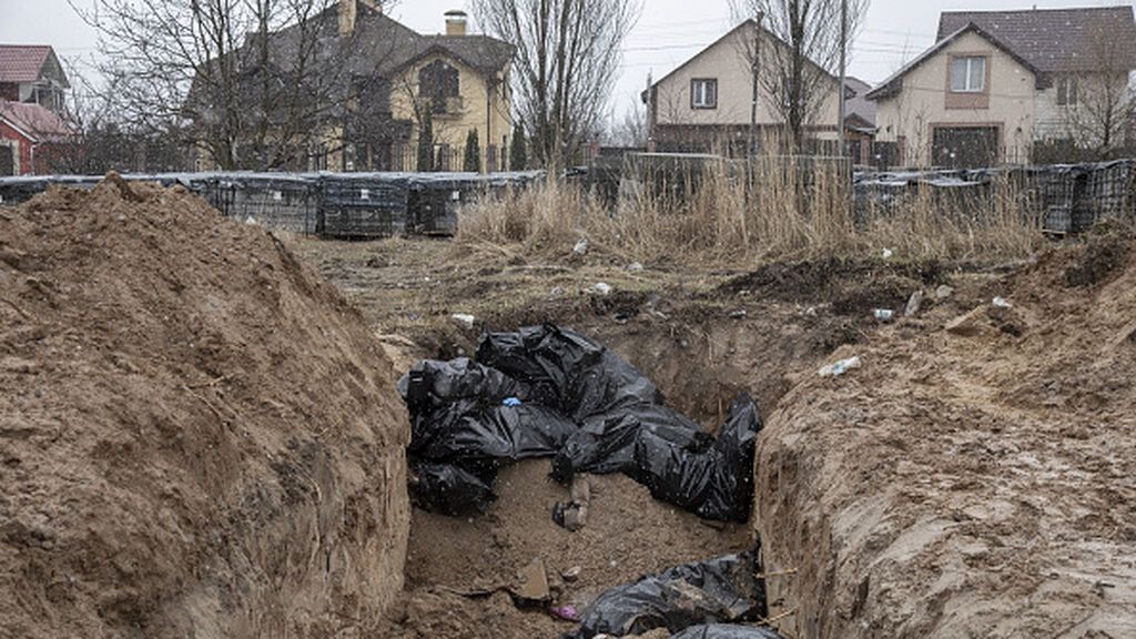 El voluntario ucraniano Igor Chumak nos muestra el horror de Bucha