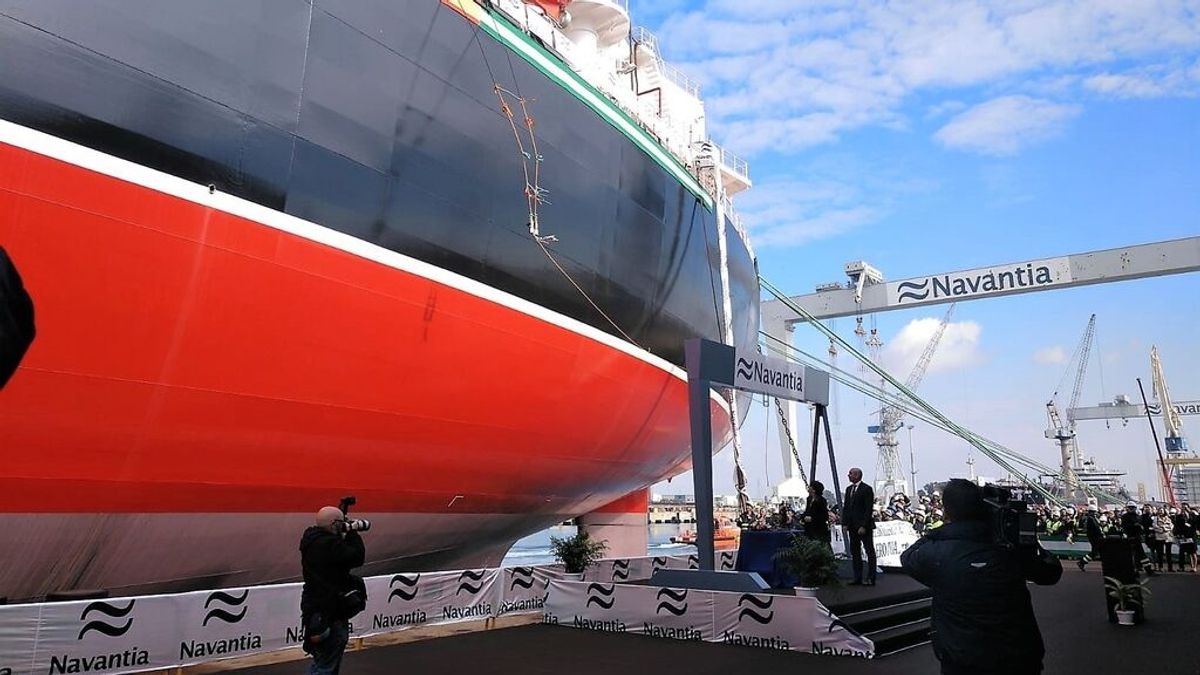 Muere un trabajador en el astillero de Puerto Real mientras reparaba un crucero