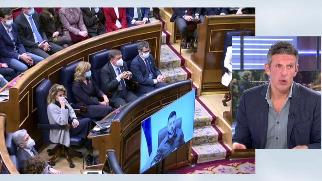 Zelenski comparece por primera vez en el Congreso y señala a varias empresas españolas de seguir colaborando con Putin