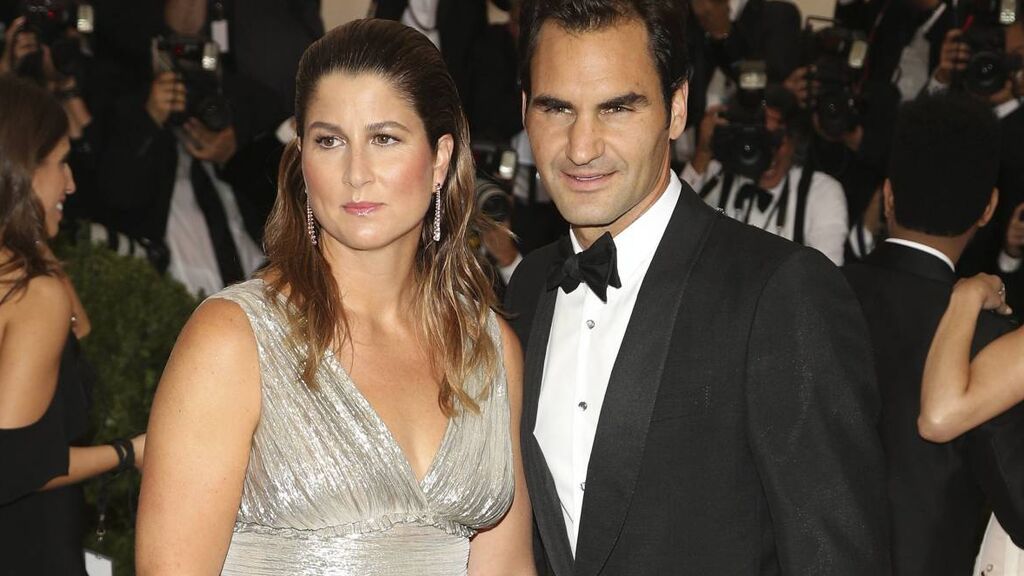 Federer se casó con Mirka en 2009.