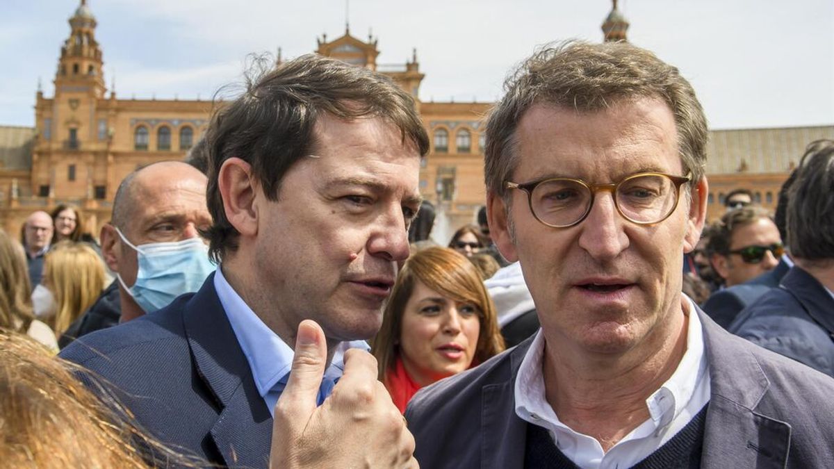 Feijóo y Abascal sin fecha ni ganas de verse, ni para la investidura de Mañueco en Castilla y León Feijóo y Abascal sin fecha ni ganas de verse, ni para la investidura de Mañueco en Castilla y León