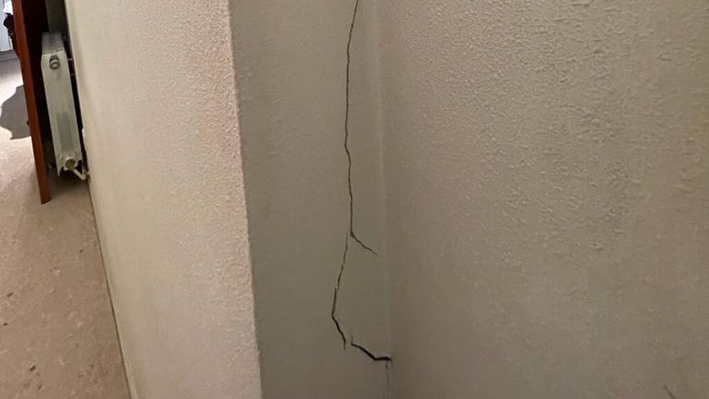 Inés Navarro denuncia grietas en su piso por las vibraciones del metro