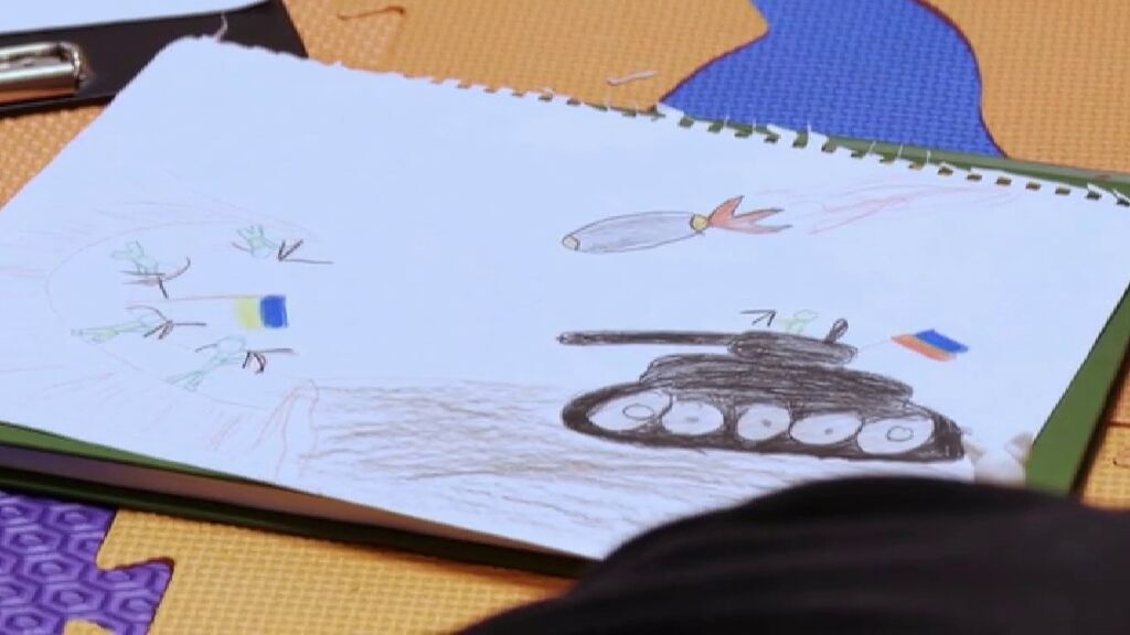 La guerra vista a través de los dibujos de los niños