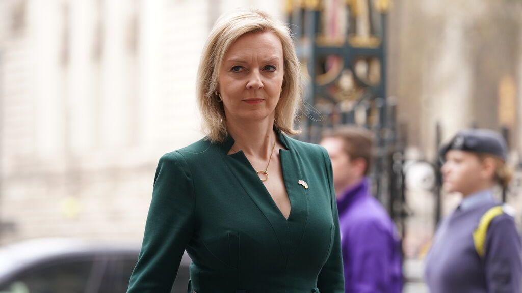 Liz Truss, secretaria de Relaciones Exteriores de Reino Unido