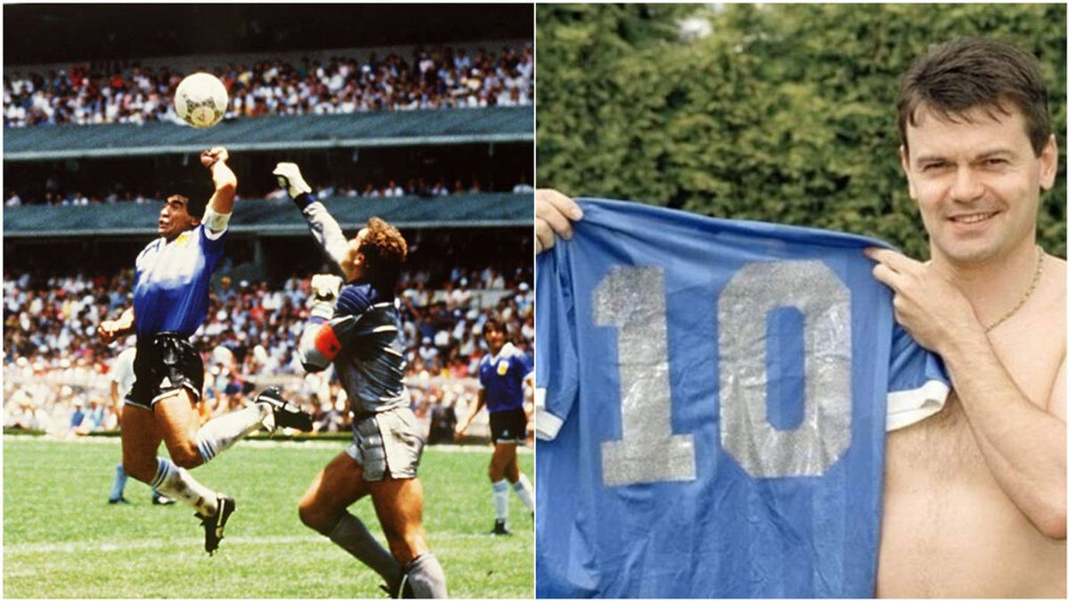 Sale a subasta la camiseta de Maradona de la ‘Mano de Dios’: podría alcanzar los 6 millones de euros Sale a subasta la camiseta de Maradona de la ‘Mano de Dios’: podría alcanzar los 6 millones de euros