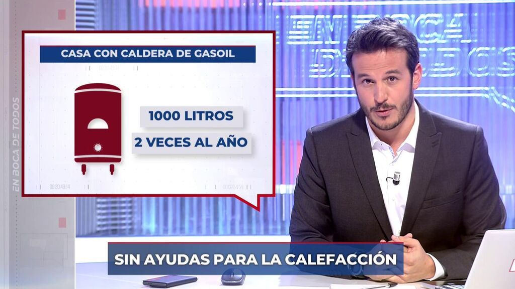 El gasoil de las calefacciones no está bonificado: rellenar un depósito de mil litros ahora cuesta casi el doble