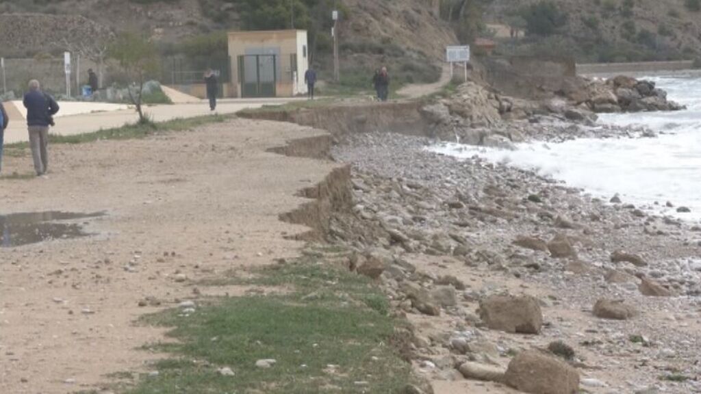Playas destrozadas en la Comunidad Valenciana