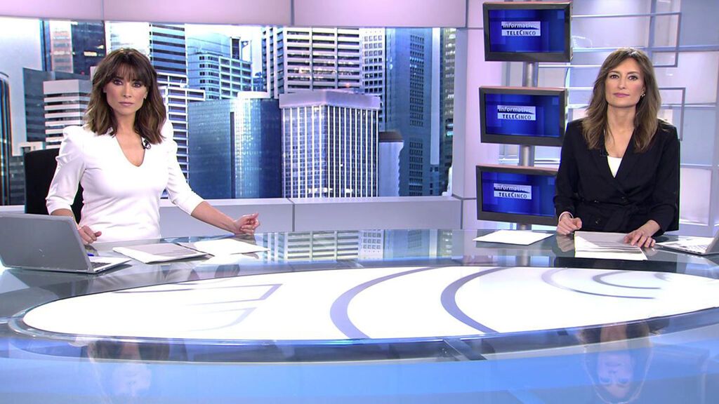 Con Arancha Morales y Laila Jiménez Informativos Telecinco 2022 Matinal 06/04/2022