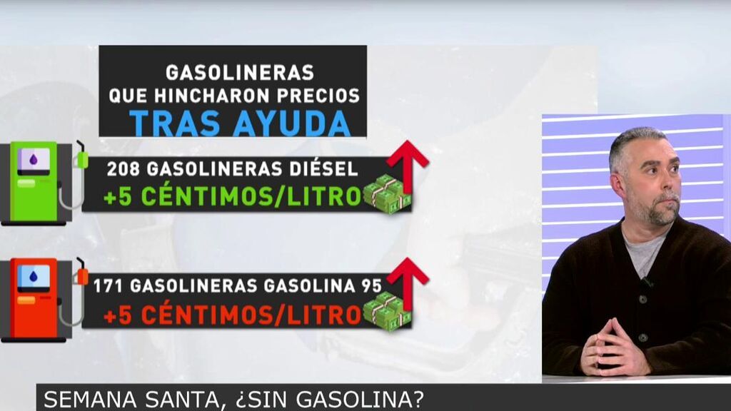 Facua desvela las gasolineras que subieron el precio el 1 de abril