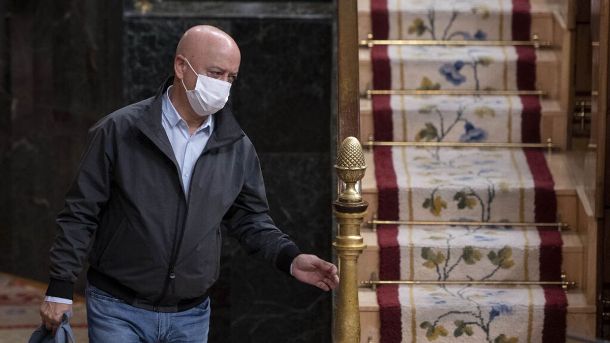 El diputado socialista, Odón Elorza, en el hemiciclo El diputado socialista, Odón Elorza, en el hemiciclo