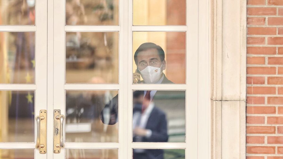 Albares ante el encuentro de Sánchez y Mohamed VI: "La integridad territorial de España está fuera de duda" Albares ante el encuentro de Sánchez y Mohamed VI: "La integridad territorial de España está fuera de duda"