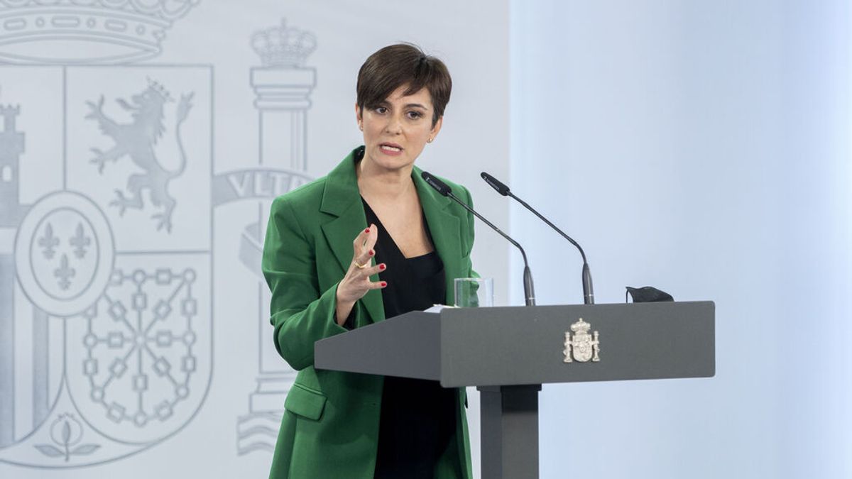 La portavoz del Gobierno, Isabel Rodríguez