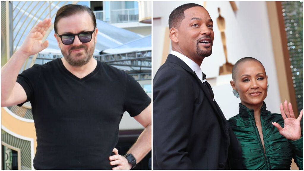 Ricky Gervais sale al paso para defender la broma de Chris Rock sobre la alopecia autoinmune de Jada Pinkett