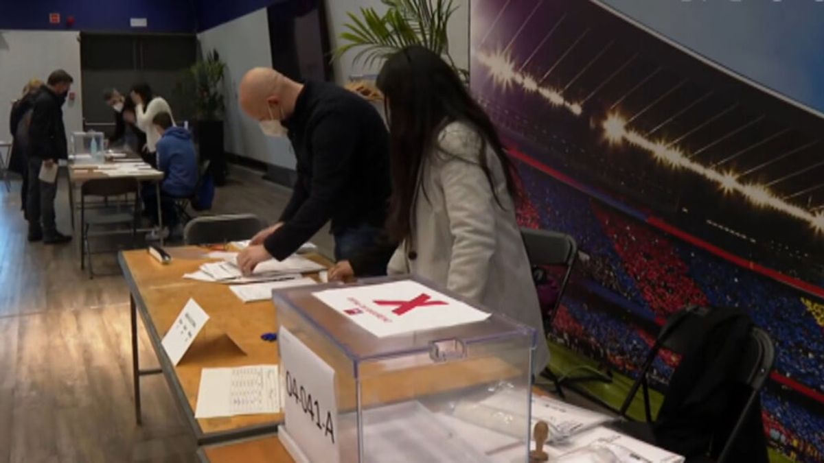 El Camp Nou y otros puntos de votación en Cataluña para las elecciones de Francia El Camp Nou y otros puntos de votación en Cataluña para las elecciones de Francia