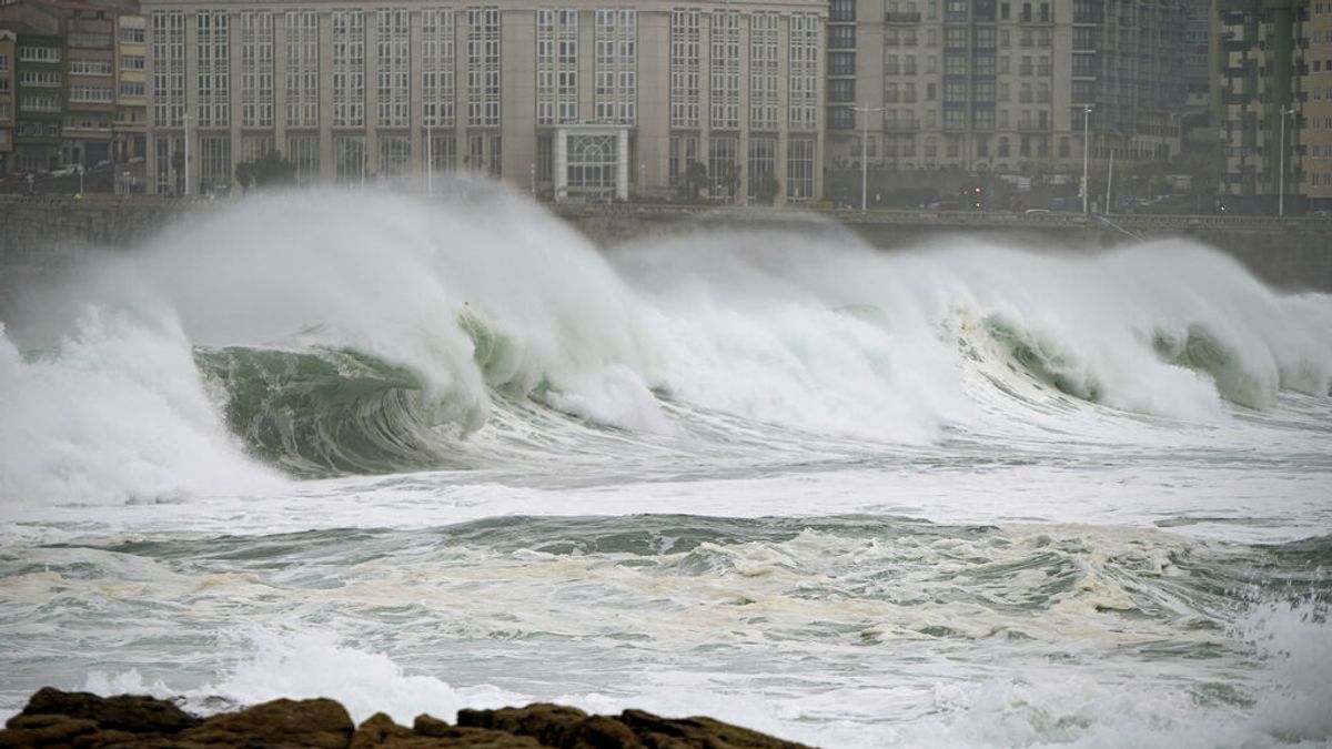 La borrasca Diego llega a Galicia y el Cantábrico: riesgo importante por lluvias, viento y olas