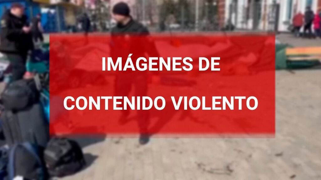 Más de 30 muertos en un ataque con misiles contra una estación de tren llena de ucranianos que huían