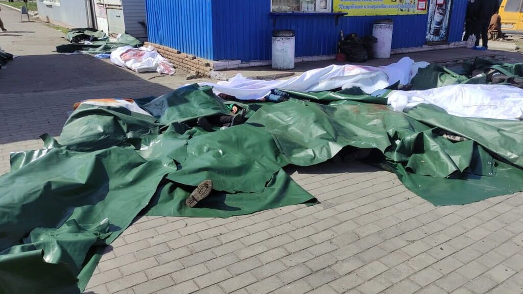 Ataque a la estación de tren de Kramatorsk, repleta de refugiados ucranianos