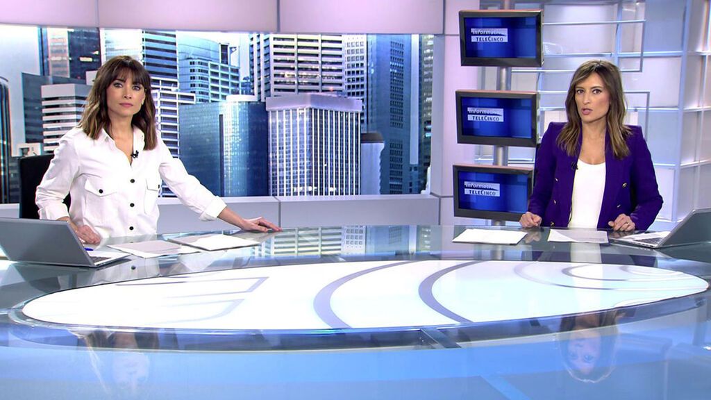 Con Arancha Morales y Laila Jiménez Informativos Telecinco 2022 Matinal 08/04/2022