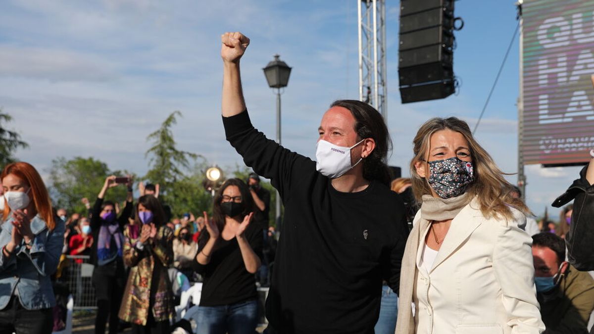 Pablo Iglesias dice ahora que cree que se equivocó al nombrar a Yolanda Díaz su sucesora Pablo Iglesias dice ahora que cree que se equivocó al nombrar a Yolanda Díaz su sucesora