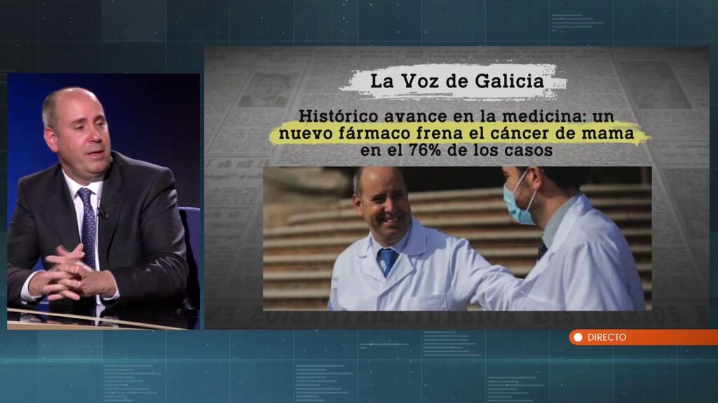 Javier Cortés habla sobre el histórico avance en el cáncer de mama: detalla el estudio que han liderado sobre este fármaco