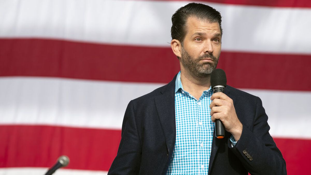 El hijo mayor de Trump escribió al jefe de Gabinete del expresidente para sabotear las elecciones de 2020 El hijo mayor de Trump escribió al jefe de Gabinete del expresidente para sabotear las elecciones de 2020