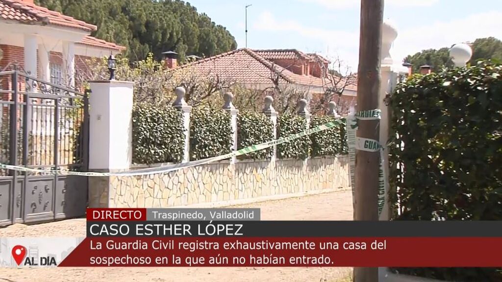 Registran la vivienda de Óscar, el último que vio con vida a Esther López