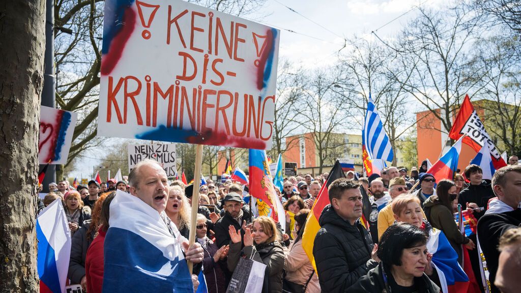 Manifestaciones en Alemania contra la discriminación del pueblo ruso