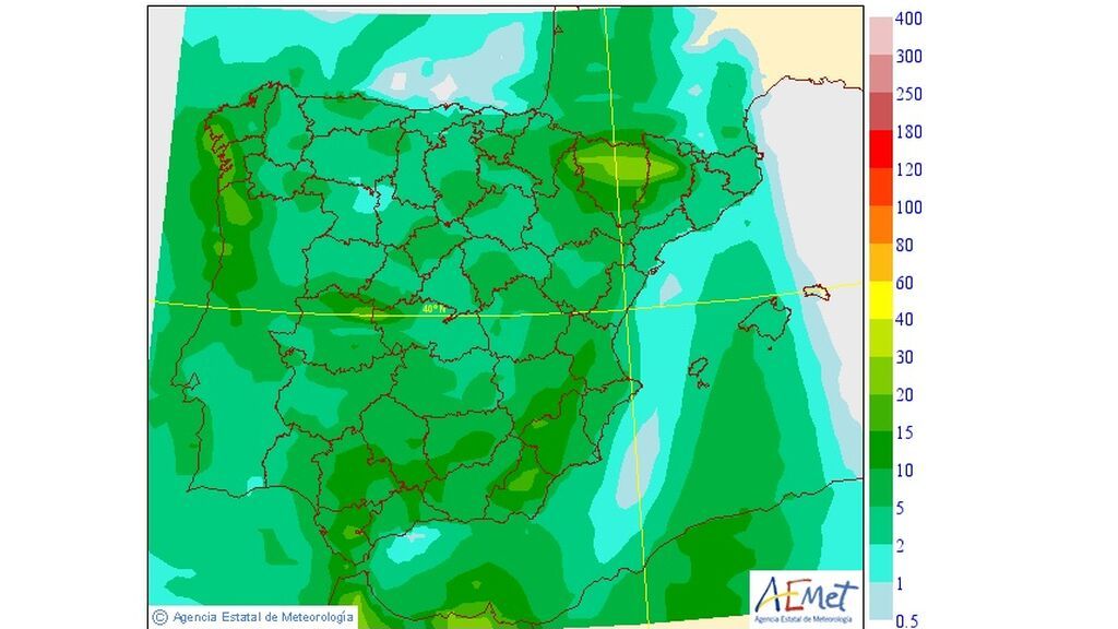 precip martes